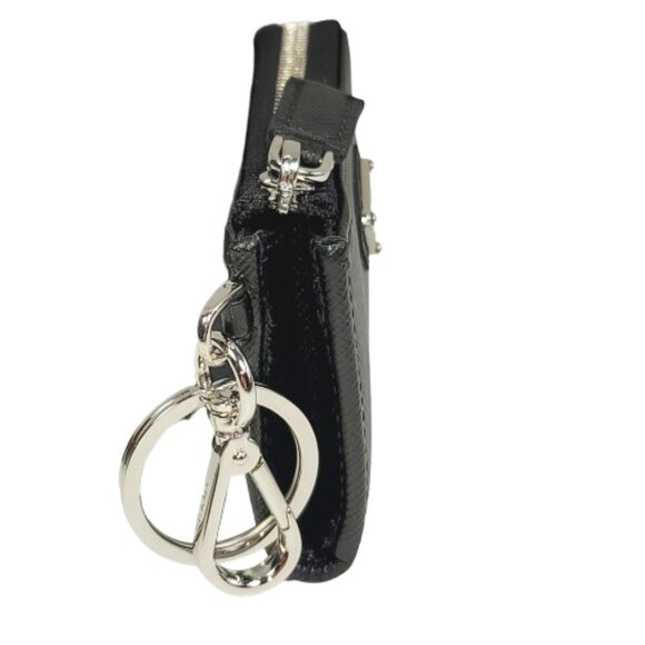 PRADA SAFFIANO POUCH KEY CHAIN - WALLET - CARD HOLDER - Picture 7 of 10